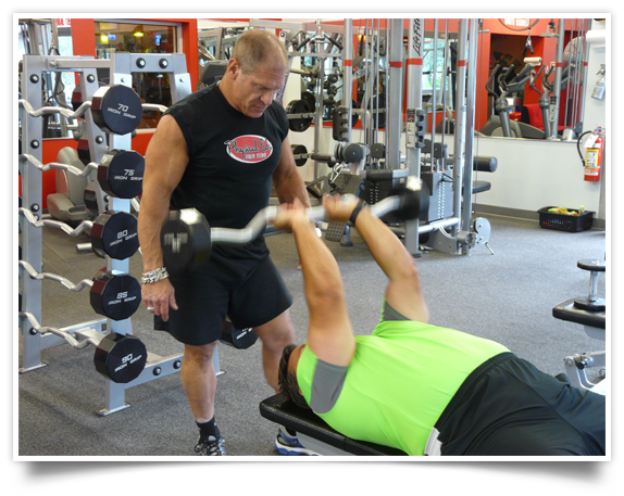 Physical Training with a client
